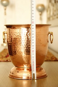 Lavish Gold Hammered Design Mirror Finished <b>Ice</b> Tubs Perfect For <b>Garden</b> Events And Adding Premium Decorative Look To Bar Counter - Product Image 5