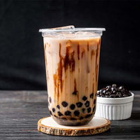 Perlas de Tapioca de Azúcar Moreno Orgánico de Alta Calidad, 1 kg, Empacadas en Bolsa para Té de Burbujas y Té con Leche
