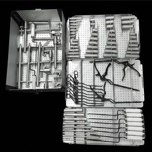 Système d'extenseur tubulaire Metrx pour chirurgie minimal invasive de la colonne vertébrale avec instruments, boîte de stérilisation en acier orthopédique - Product Image 1