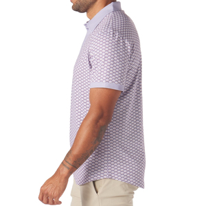 Polo de golf pour homme à manches courtes, 100 % haute qualité, personnalisé, séchage rapide, performance, coupe ajustée, sublimation. - Product Image 3
