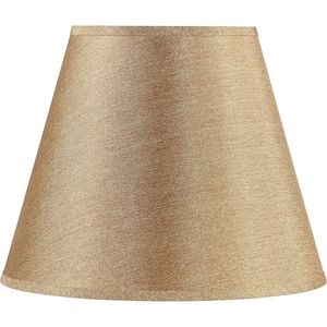 Abat-jour Empire Transitional Spider Shade en tissu texturé en toile de jute rigide marron doré, housses et abat-jours pour lampes - Product Image 1