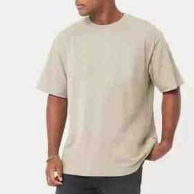 T-shirt homme manches courtes haute qualité 100% coton, vêtements unis, mode, respirant, col rond - Product Image 6