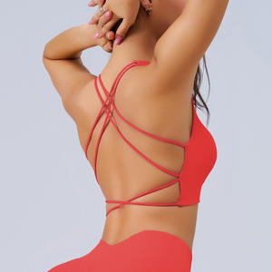Prix d'usine, Meilleure vente : Soutien-gorge de sport sans couture à maintien élevé, dos nu, coupe courte, pour femmes, à prix abordables, pour le fitness 2026 - Product Image 2