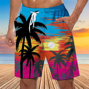 <b>Men's</b> Board Shorts Hot Shorts Print Quick Dry Eco-Friendly Breathable Drawstring Casual Swim <b>Trunks</b> Short Length Low Waist - Product Image 3