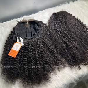 Precio al por mayor, pelucas hinchables, cabello humano Real sin pegamento 100% crudo vietnamita HD encaje cutícula alineada virgen grado 12A - Product Image 5