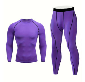 EASYFIT INDUSTRIES – Nouveau T-shirt de compression éco-responsable pour homme en Spandex/Polyester, personnalisable OEM, idéal pour l'entraînement MMA et BJJ - Product Image 4