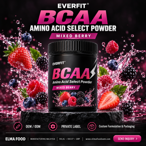 Elma Food - Concentrado de Proteína de Suero de Leche 1 kg Sin Azúcar Añadido 50 Porciones Fórmula de Crecimiento Muscular con BCAA Sin GMO Proteína en Polvo para Adultos - Product Image 1