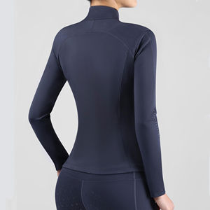 Chemise de base pour l'équitation avec logo personnalisé, tissu respirant et doux au toucher, chemise de base pour l'équitation pour femmes, manches longues - Product Image 6