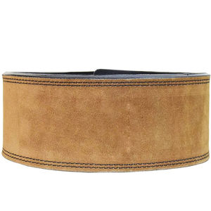 Ceinture de musculation en caoutchouc naturel épais et PVC, respirante, personnalisable avec logo, pour entraînement de musculation et de fitness. - Product Image 1