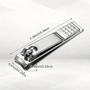 12Pcs Stainless Steel <b>Nail</b> Clippers for Women Men-Curved Blade Sharp Tip <b>Nail</b> <b>Tool</b> Set for Fingernails Toenails & Thick <b>Nails</b> - Product Image 2