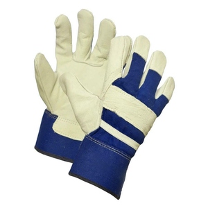 Gants en cuir de buffle à texture lisse, antistatiques, résistants à la chaleur et à l'abrasion, avec manchette de sécurité, usage général - Product Image 4