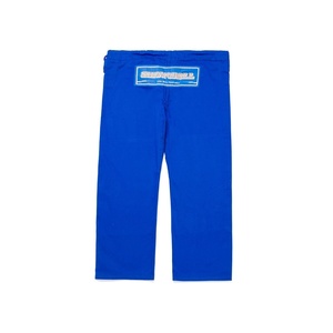 Kimono de Jiu-Jitsu Brasileño Shoyoroll Azul, 100% Algodón, Corte Regular, Unisex para Adultos, Uniforme de Judo, Ropa de Artes Marciales - Product Image 4