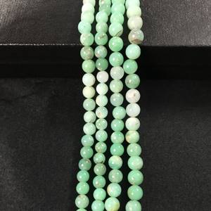 Cuentas Sueltas Lisas de Crisoprasa Verde de Grado AA de 6-7 mm, 100% Naturales, Certificadas por IGI, para Joyería, Piedras Naturales Vivaaz Gems - Product Image 5