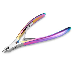Cortacutículas Coloridos y Elegantes, Tijeras para Manicura, Recortador de Cutículas, Removedor de Piel Muerta, Herramienta de Acero Inoxidable - Product Image 1