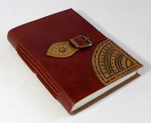 Wholesale Customized Leather Notebooks <b>A5</b> & B5 Office Supply With Custom Printing Agenda & <b>Diary</b> Journal - Product Image 3