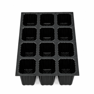 Plateau de semis robuste en plastique HIPS à 16 alvéoles pour jardin, forêt, pépinière et fraises - Product Image 3