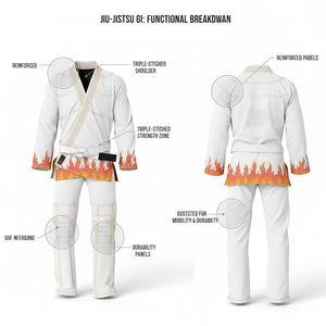 Uniforme de Jiu Jitsu para Adultos y Niños, Kimono Brasileño de BJJ para Entrenamiento de Artes Marciales, Algodón Grueso, OEM, ODM, Venta al por Mayor, Logotipo Personalizado - Product Image 2