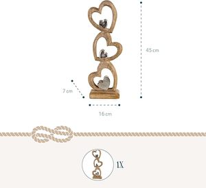 Adorno Decorativo Navideño Armonioso de Aluminio y Madera, el Más Vendido, para Decoración del Hogar en Navidad - Product Image 6