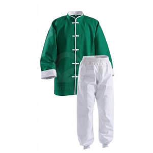 Uniforme de Artes Marciales Personalizado, Traje Tradicional de Práctica de Kung Fu para Adultos, 100% Poliéster, Ecológico, Cómodo, Academia de Wushu - Product Image 2