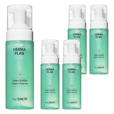 Set Sconto 5 Pezzi The Saem Derma Plan Green Bubble Foam Cleanser 150ml - Product Image 1