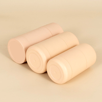 Conteneur vide de déodorant solide de luxe personnalisé 20 50 75g en plastique ABS PP avec étiquette privée et logo personnalisé