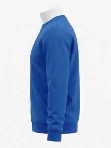 เสื้อฮู้ดผู้ชายสีน้ำเงินรอยัล ผ้าฟลีซ 100% คอตตอน ทรงปกติ สำหรับฤดูหนาว คุณภาพสูง แห้งเร็ว ระบายอากาศได้ดี รับสั่งทำพิเศษ - Product Image 3