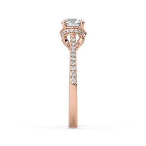 Luxury Designer Round Brilliant Cut Diamond Ring for Engagement Wedding Casual and Formal Wear Available at Factory Price - Product Image 4