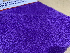 Knitted <b>Fabric</b> 100% <b>Polyester</b> Medium Weight Knitted Solid Purple Color Soft <b>Fabric</b> Cover - Product Image 6