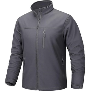 Veste softshell imperméable pour homme, veste de pluie doublée polaire, veste softshell respirante pour la neige, vente en gros de vestes softshell - Product Image 1