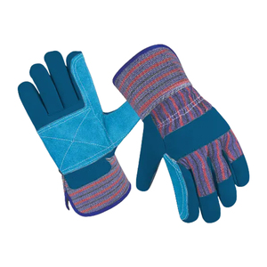 Guantes de Trabajo Raxel al por Mayor, Guantes de Seguridad de Cuero, Guantes de Trabajo de Piel de Vacuno para Uso Industrial a Bajo Costo - Product Image 3