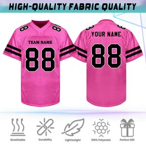 Maillots d'entraînement de football sublimés à bas prix, personnalisables, pour l'entraînement au football américain - Product Image 3