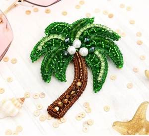 Broche Decorativo Bordado a Mano con Cuentas, Pin para Solapa, Ideal para Abrigo, Bufanda, Suéter, Bolso y Mochila - Product Image 6