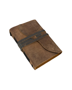 Carnet de notes artisanal en cuir rustique avec pages lignées et non lignées, journal d'écriture vintage, carnet de croquis, cadeau pour écrivains - Product Image 1