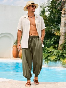 Trending Streetwear Baggy Pants Heavyweight Cotton Relaxed Fit Casual Fashion <b>Trousers</b> Manufacturer - Product Image 5