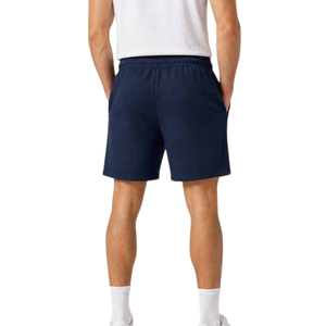 <b>Men's</b> <b>Navy</b> Blue Cotton/Polyester <b>Shorts</b> With Drawstring Casual Breathable Knitted Quick Dry Custom Design High Street <b>Men</b> <b>Shorts</b> - Product Image 4