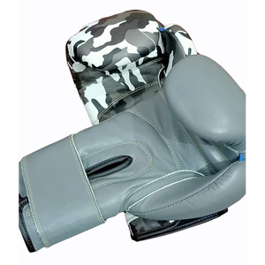 Guantes de boxeo con diseño de piel de serpiente Guantes de boxeo de cuero real o cuero PU con estampado de pitón - Product Image 4