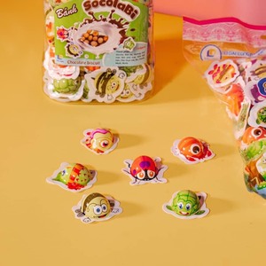 Pastel de chocolate divertido, suave, dulce de dibujos animados con muchas formas de animales divertidos para niños, marca Dai Long - Product Image 4