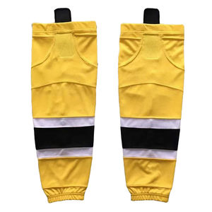 Calcetines de hockey sobre hielo más vendidos, transpirables, de material elástico, para entrenamiento deportivo, con impresión de logotipo personalizado del equipo, para jóvenes y adultos. - Product Image 1