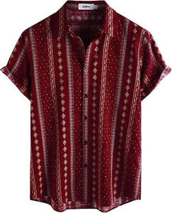 Nouveaux Polos d'été à manches courtes pour hommes, style décontracté de plage et de vacances, en maille ajourée au crochet - Product Image 3