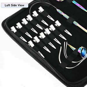 Kit de Pinzas para Extensiones de Cabello Remy de Doble Trama, Precio de Fábrica al por Mayor, Pinzas de Acero Inoxidable con Gancho, ANAAIF - Product Image 6