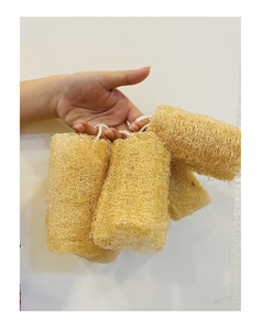 Dried Loofah Sponge with Soft Fiber for Bath Kitchen Cleaning and Body Scrubbing - Product Image 1