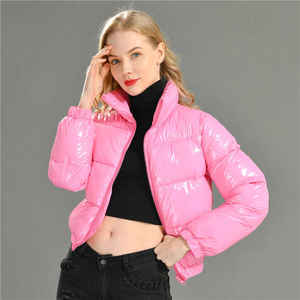 Wholesale New Fashion Winter Down Puffer Parka for Ladies Waterproof Reversible Hooded Jacket with Long Length Windproof Feature - Product Image 1
