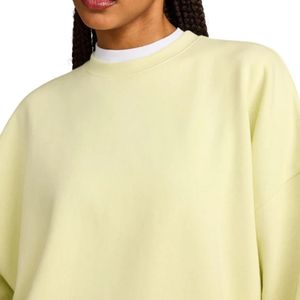 <b>Women</b> Pullover Sweatshirts Loose Fit Crew Neck <b>Fleece</b> Long Sleeve Warm Casual Winter <b>Top</b> Soft Comfortable Streetwear Apparel OEM - Product Image 3
