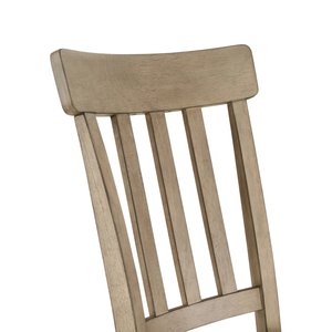 Farmhouse Dining Room <b>Set</b> Rectangular Wood <b>Table</b> with Slat Back Chairs <b>and</b> <b>Bench</b> Modern Home Furniture - Product Image 5