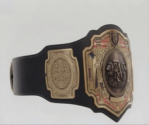 Champion Belt Unisex Durable 2cm Thickness High Waist Zinc Alloy 2.2m Length Nylon Lining Straight Form Custom Equipment - Product Image 3