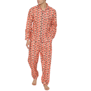 Shorts de pyjama pour hommes en coton, confortables, respirants, vêtements de nuit décontractés, fabricant OEM - Product Image 5