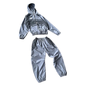 Ropa Deportiva de Moda Urbana, Chaqueta Cortavientos Unisex con Estampado Gráfico Personalizado por Sublimación, Corte Holgado, Conjunto Deportivo para Gimnasio - Product Image 6