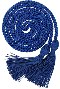 Cordons d'honneur en polyester 100 %, 120 couleurs, vente en gros, pour la remise des diplômes, avec pompons personnalisés unicolores ou bicolores pour sacs et vêtements, pour les journées de remise des diplômes - Product Image 6