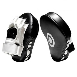 Custom PU Leather Training <b>Focus</b> Mitt Hand Target <b>Pad</b> Fitness Coaching Equipment New Design - Product Image 1