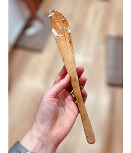 Juego de cucharas de madera ecológicas para cocina, espátula y cuchara para mezclar, para preparación de alimentos - Product Image 5